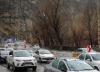 بارش برف وباران در محورهای چالوس، هراز، فیروزکوه و جاده های 27 استان